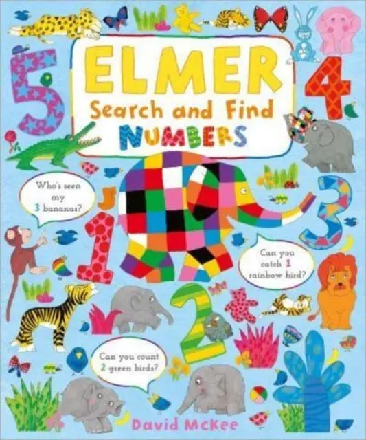 Cover: 9781839131653 | Elmer Search and Find Numbers | David McKee | Buch | 24 S. | Englisch