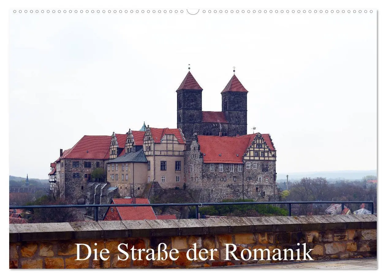 Cover: 9783457861653 | Die Straße der Romanik (Wandkalender 2026 DIN A2 quer), CALVENDO...