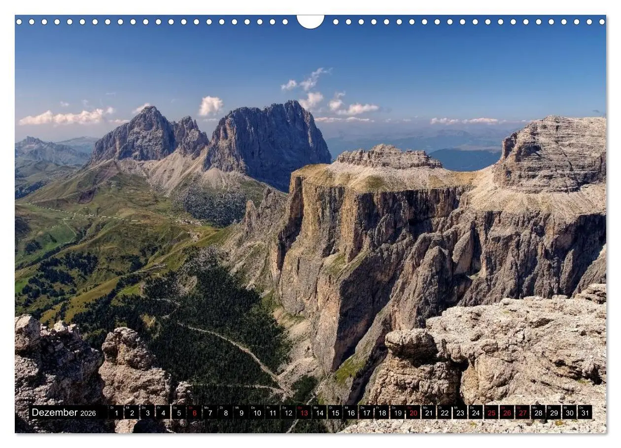 Bild: 9783516021653 | Sellagruppe - Traumhafte Ausblicke in den Dolomiten (Wandkalender...
