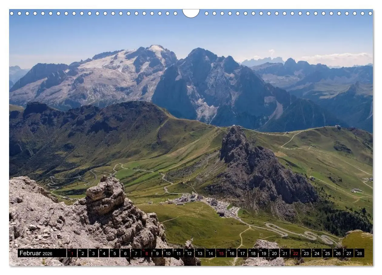 Bild: 9783516021653 | Sellagruppe - Traumhafte Ausblicke in den Dolomiten (Wandkalender...
