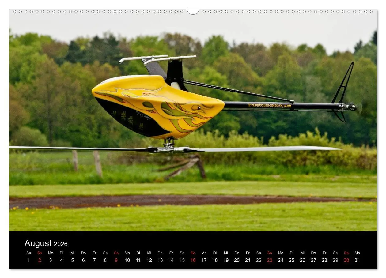 Bild: 9783516191653 | Modellhubschrauber (hochwertiger Premium Wandkalender 2026 DIN A2...