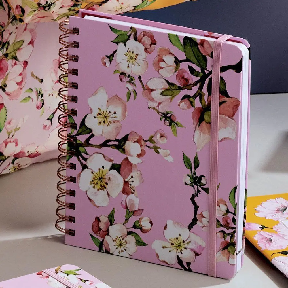 Bild: 4048809031753 | Ringbuch Hardcover Kirschblüte rosa | Deutsch | 2024
