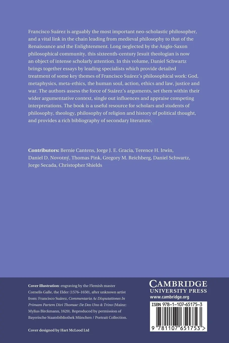 Rückseite: 9781107651753 | Interpreting Suarez | Critical Essays | Daniel Schwartz | Taschenbuch