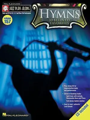 Cover: 9781617741753 | Hymns | Jazz Play-Along Volume 157 | Hal Leonard Corp | Taschenbuch