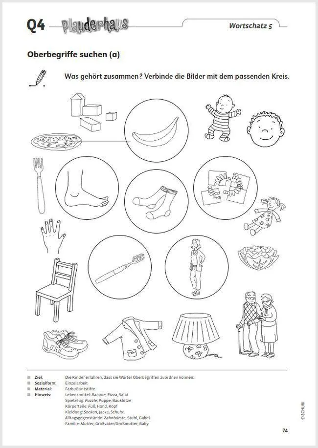 Bild: 9783039761753 | Plauderhaus | Übungen zum Sprachlehrgang für den Kindergarten | Buch