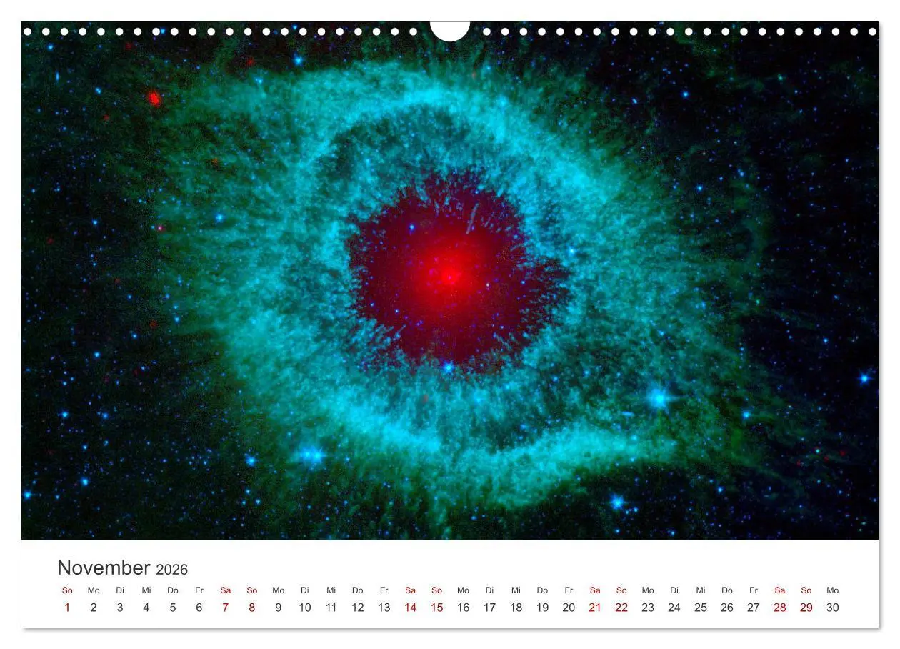 Bild: 9783457541753 | Nebel &amp; Galaxien - Faszination Weltraum (Wandkalender 2026 DIN A3...