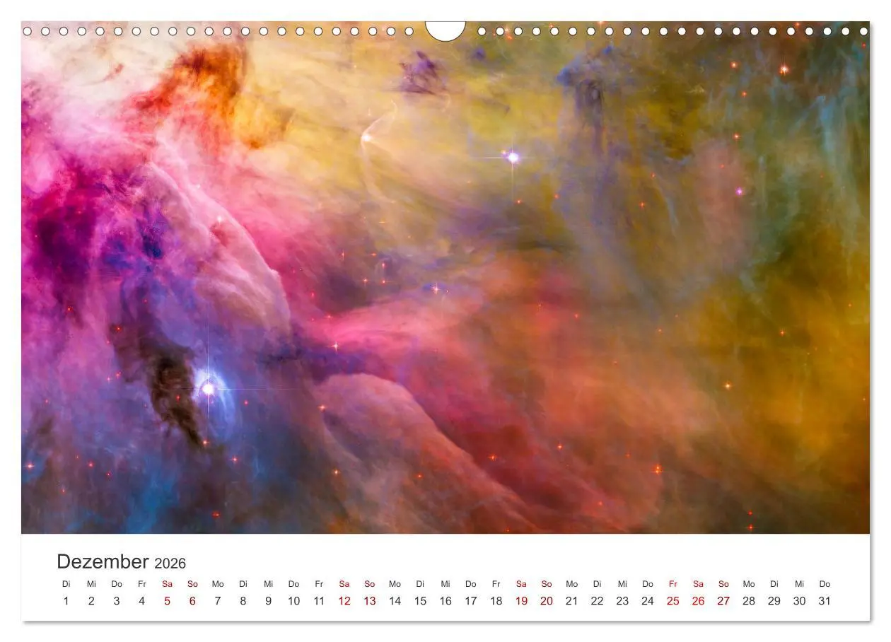 Bild: 9783457541753 | Nebel &amp; Galaxien - Faszination Weltraum (Wandkalender 2026 DIN A3...
