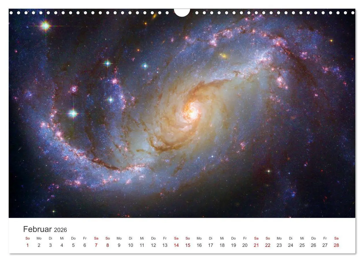 Bild: 9783457541753 | Nebel &amp; Galaxien - Faszination Weltraum (Wandkalender 2026 DIN A3...