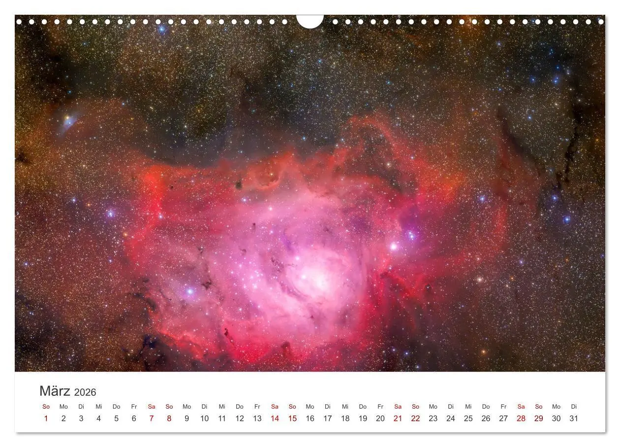 Bild: 9783457541753 | Nebel &amp; Galaxien - Faszination Weltraum (Wandkalender 2026 DIN A3...