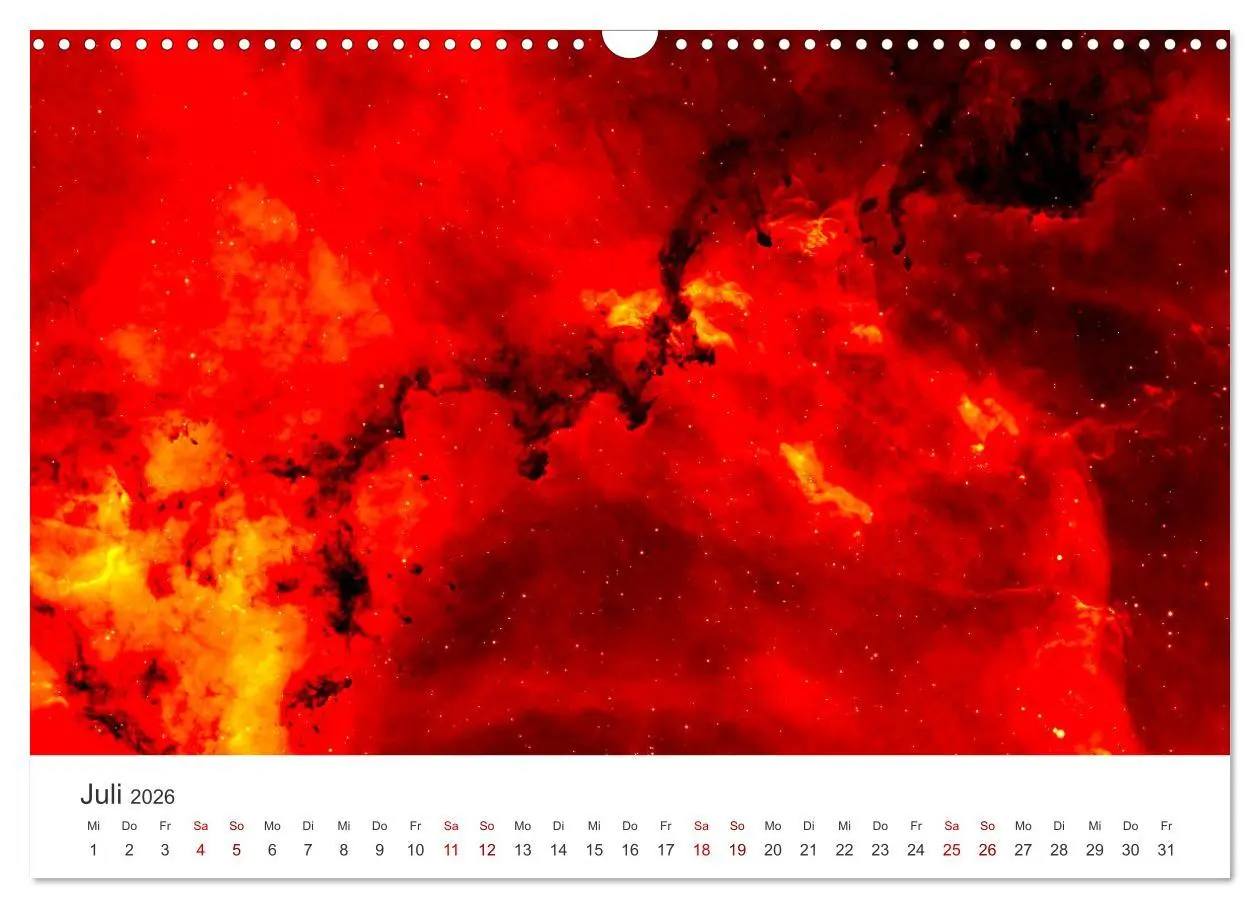 Bild: 9783457541753 | Nebel &amp; Galaxien - Faszination Weltraum (Wandkalender 2026 DIN A3...