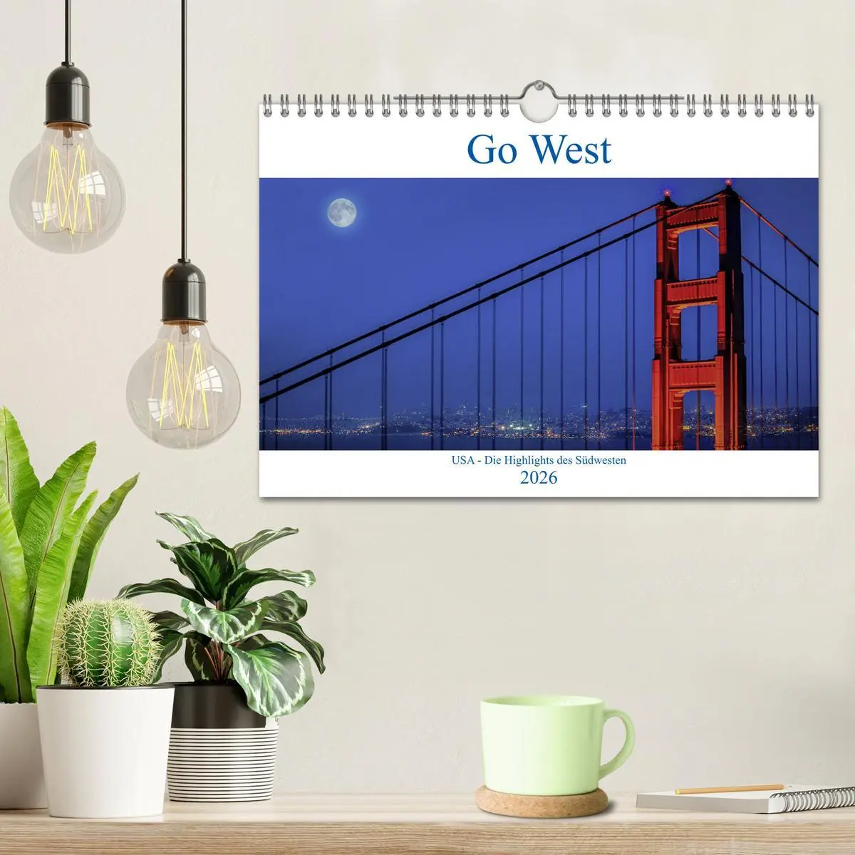 Bild: 9783457851753 | Go West. USA - Die Highlights des Südwesten (Wandkalender 2026 DIN...