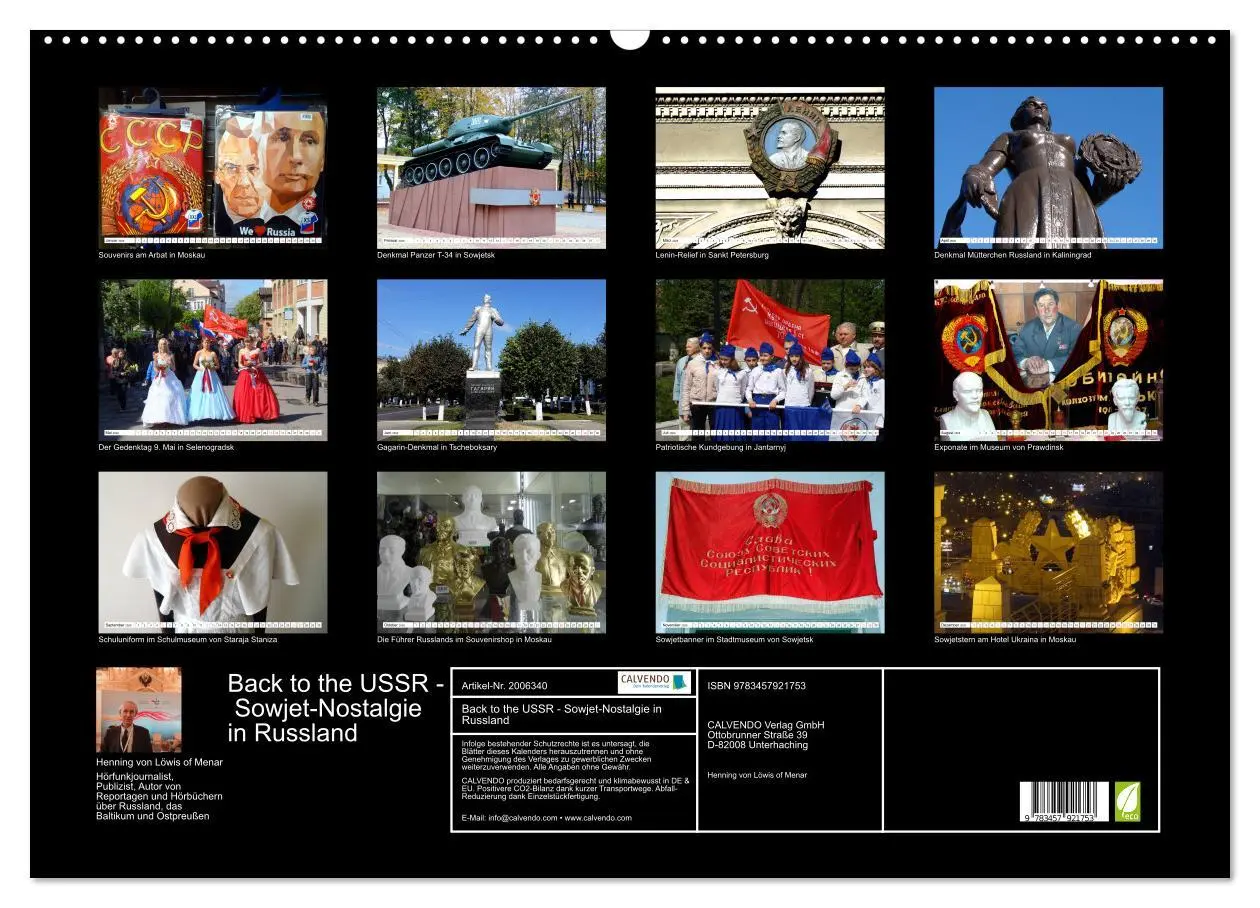 Bild: 9783457921753 | Back to the USSR - Sowjet-Nostalgie in Russland (Wandkalender 2026...