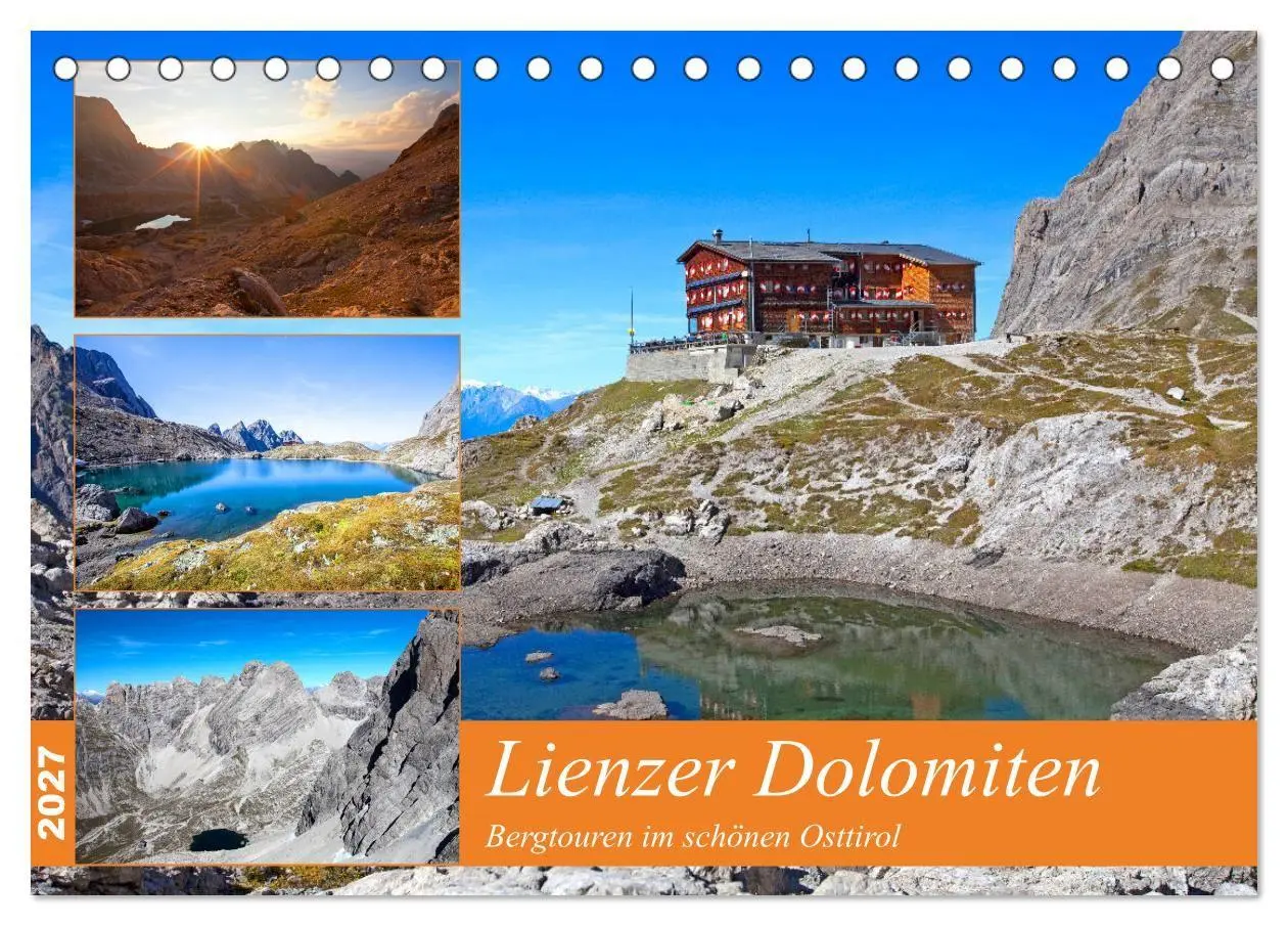 Cover: 9783569581753 | Lienzer Dolomiten (Tischkalender 2027 DIN A5 quer), CALVENDO...