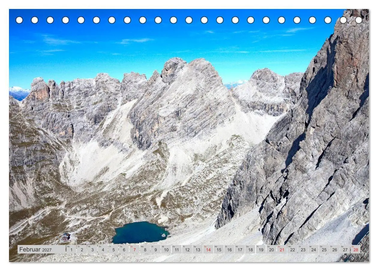 Bild: 9783569581753 | Lienzer Dolomiten (Tischkalender 2027 DIN A5 quer), CALVENDO...