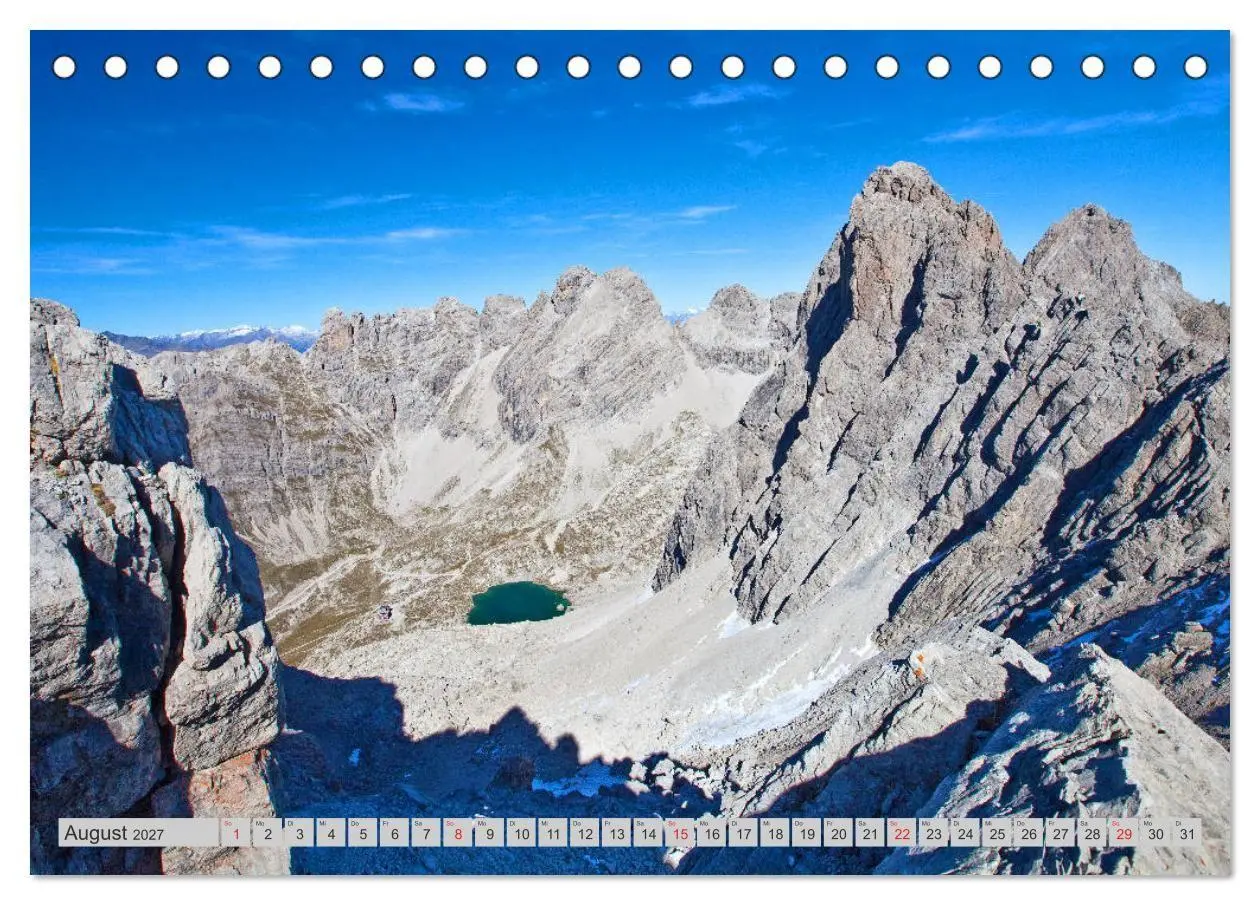 Bild: 9783569581753 | Lienzer Dolomiten (Tischkalender 2027 DIN A5 quer), CALVENDO...