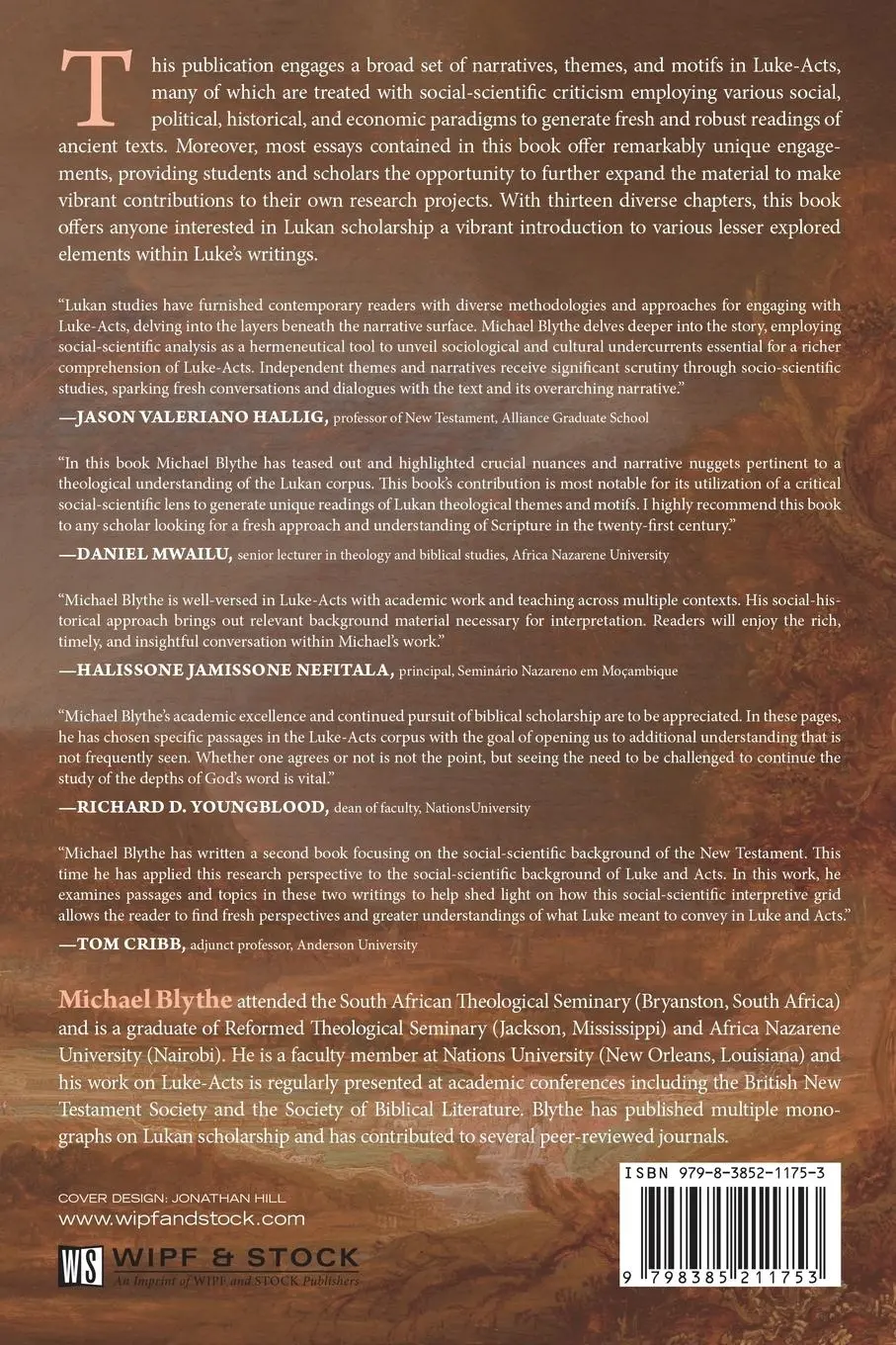 Rückseite: 9798385211753 | Social-Historical Readings of Literary, Theological, and Narrative...