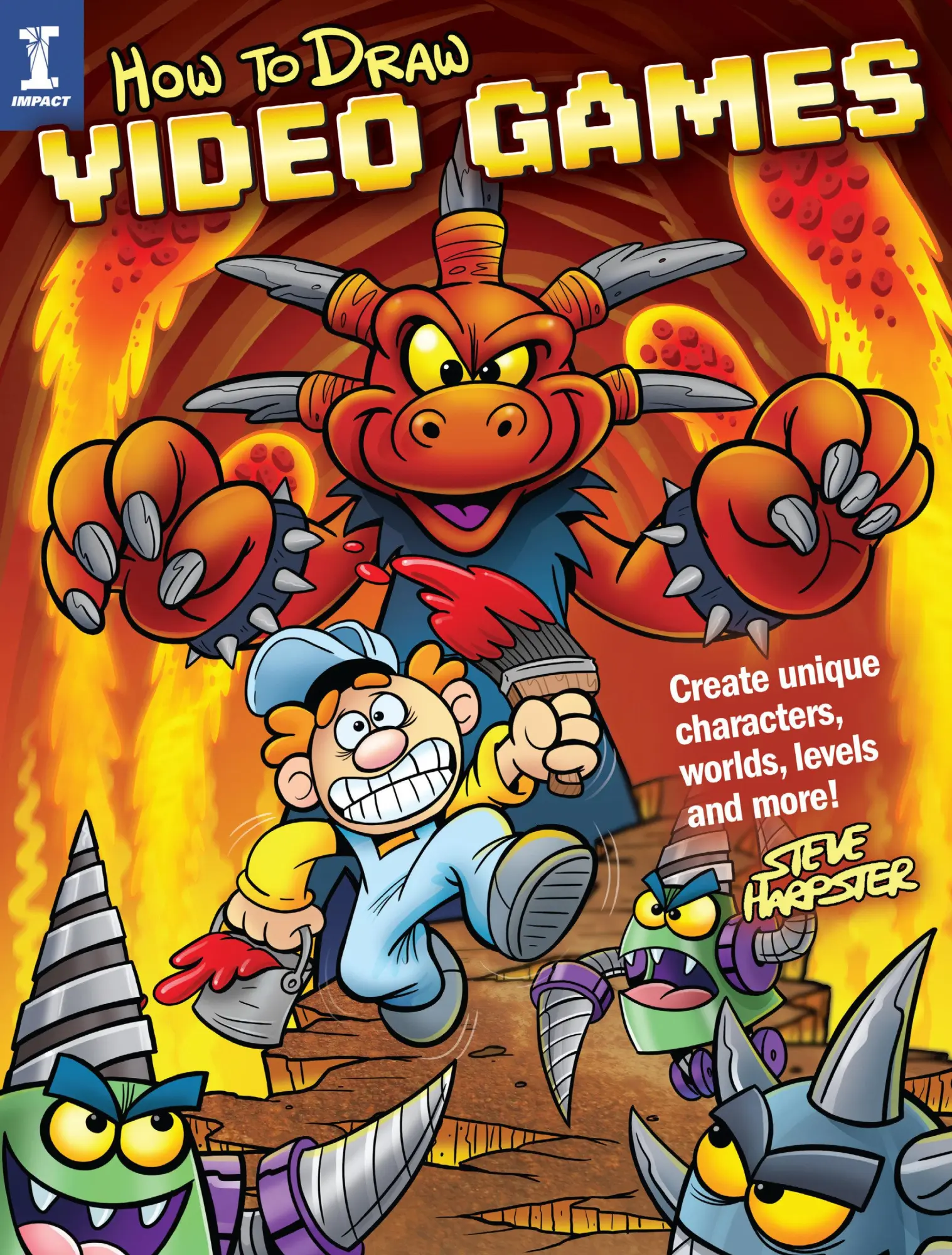 Cover: 9781440351853 | How to Draw Video Games | Steve Harpster | Taschenbuch | Englisch