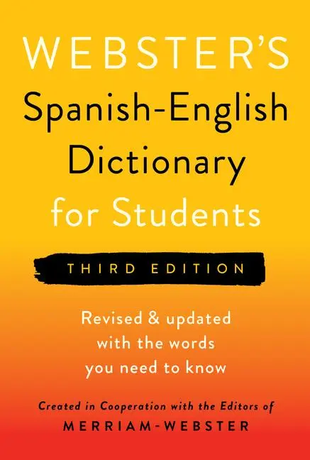 Cover: 9781596951853 | Webster's Spanish-English Dictionary for Students, Third Edition