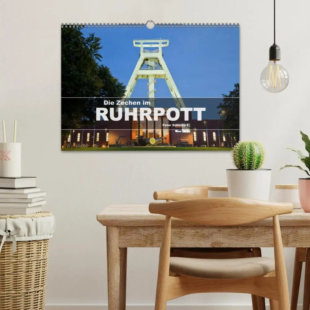 Bild: 9783383801853 | Die Zechen im Ruhrpott (Wandkalender 2025 DIN A3 quer), CALVENDO...