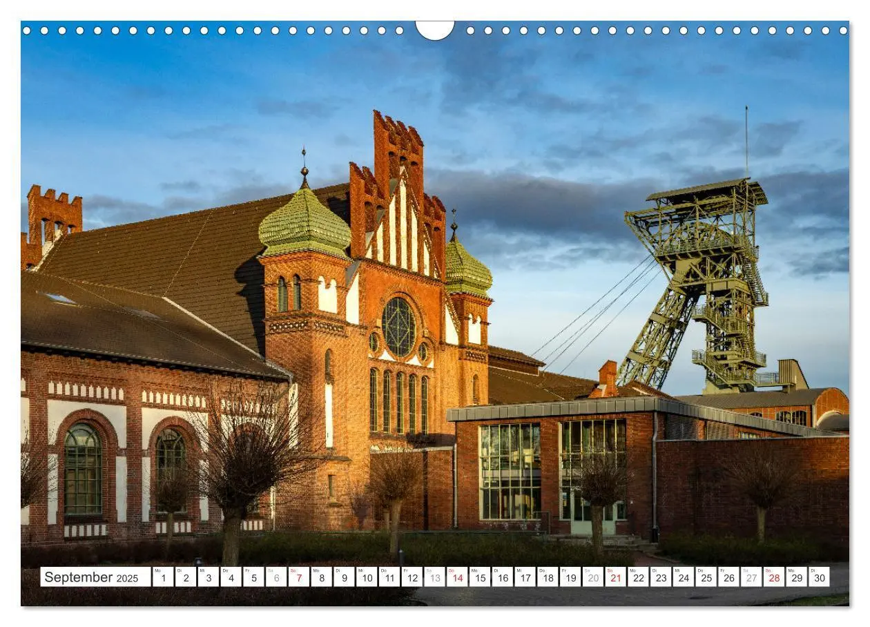 Bild: 9783383801853 | Die Zechen im Ruhrpott (Wandkalender 2025 DIN A3 quer), CALVENDO...