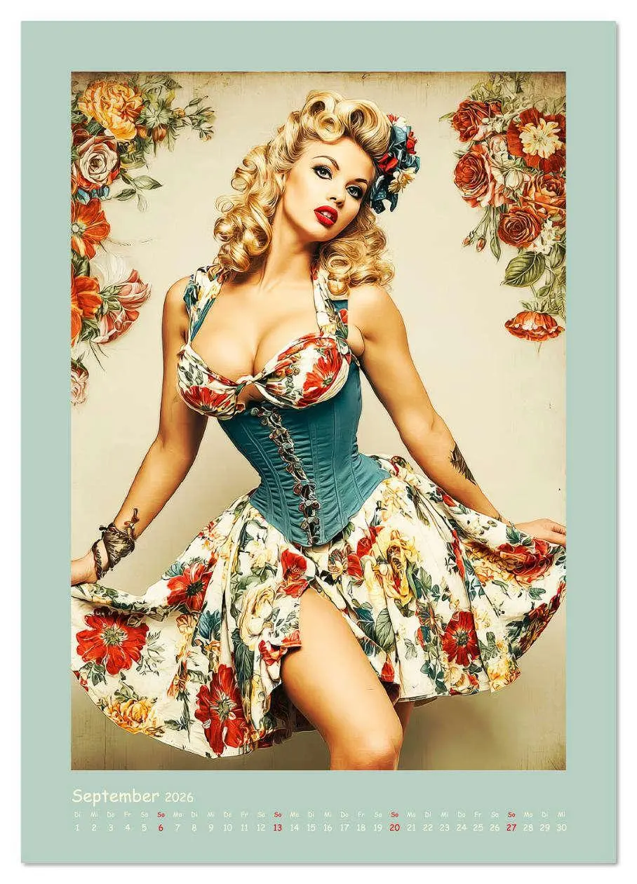 Bild: 9783516621853 | Flair der 50er Jahre. Girls im nostalgischen Pin-up-Stil...