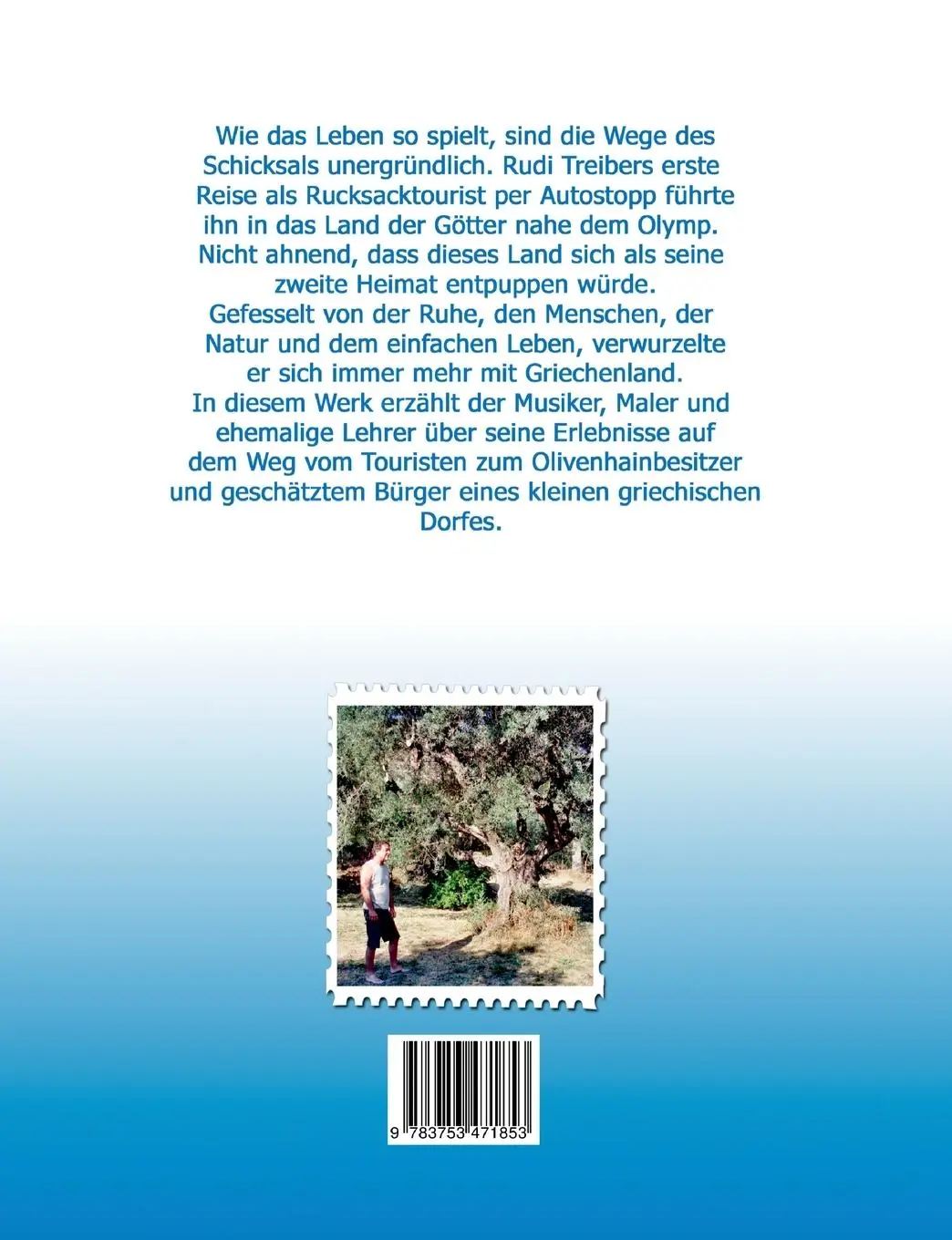 Rückseite: 9783753471853 | Mein verrücktes Griechenland | Rudi Treiber | Taschenbuch | Paperback