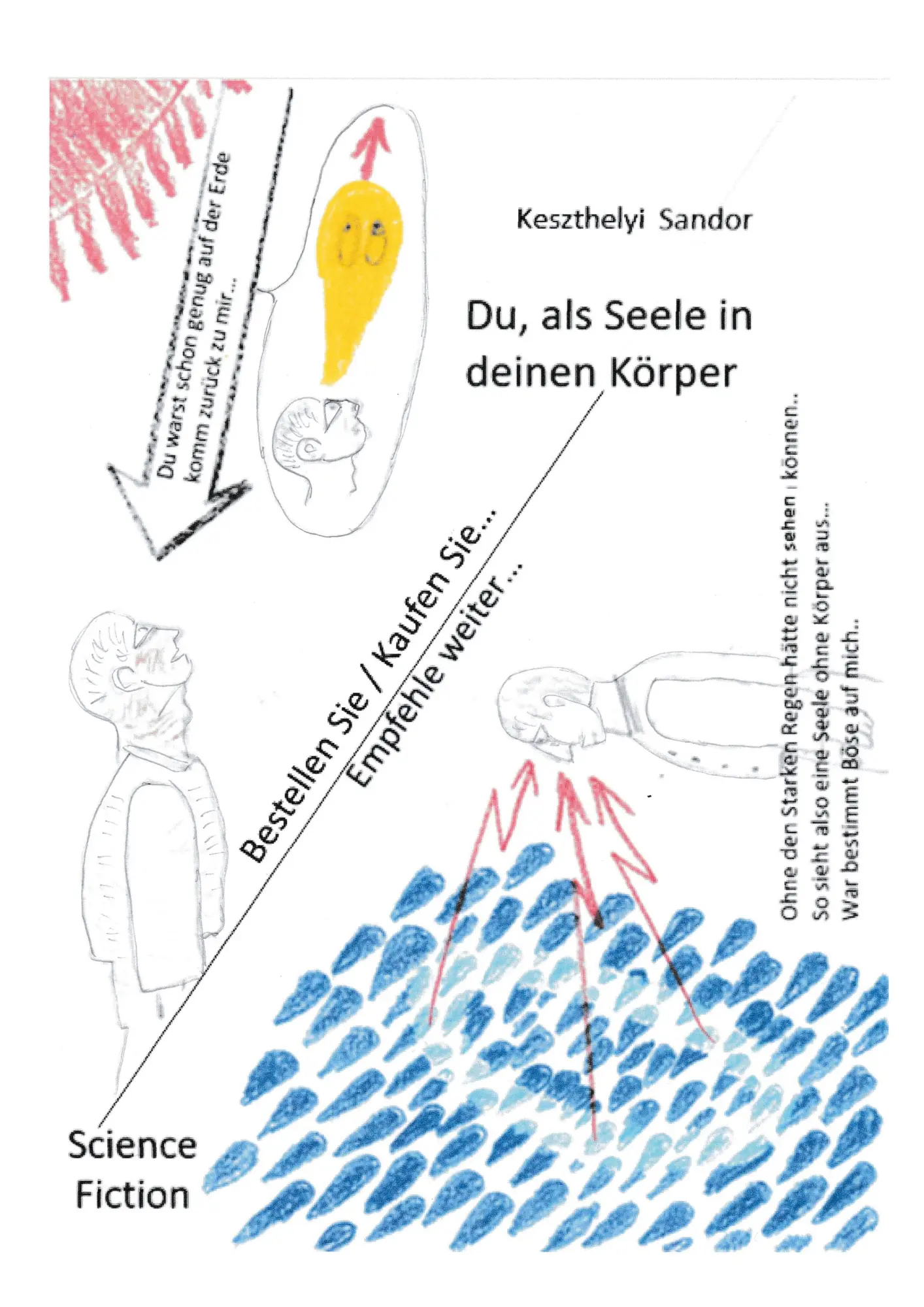 Cover: 9783757811853 | Du, als Seele in deinen Körper | Sandor Keszthelyi | Taschenbuch