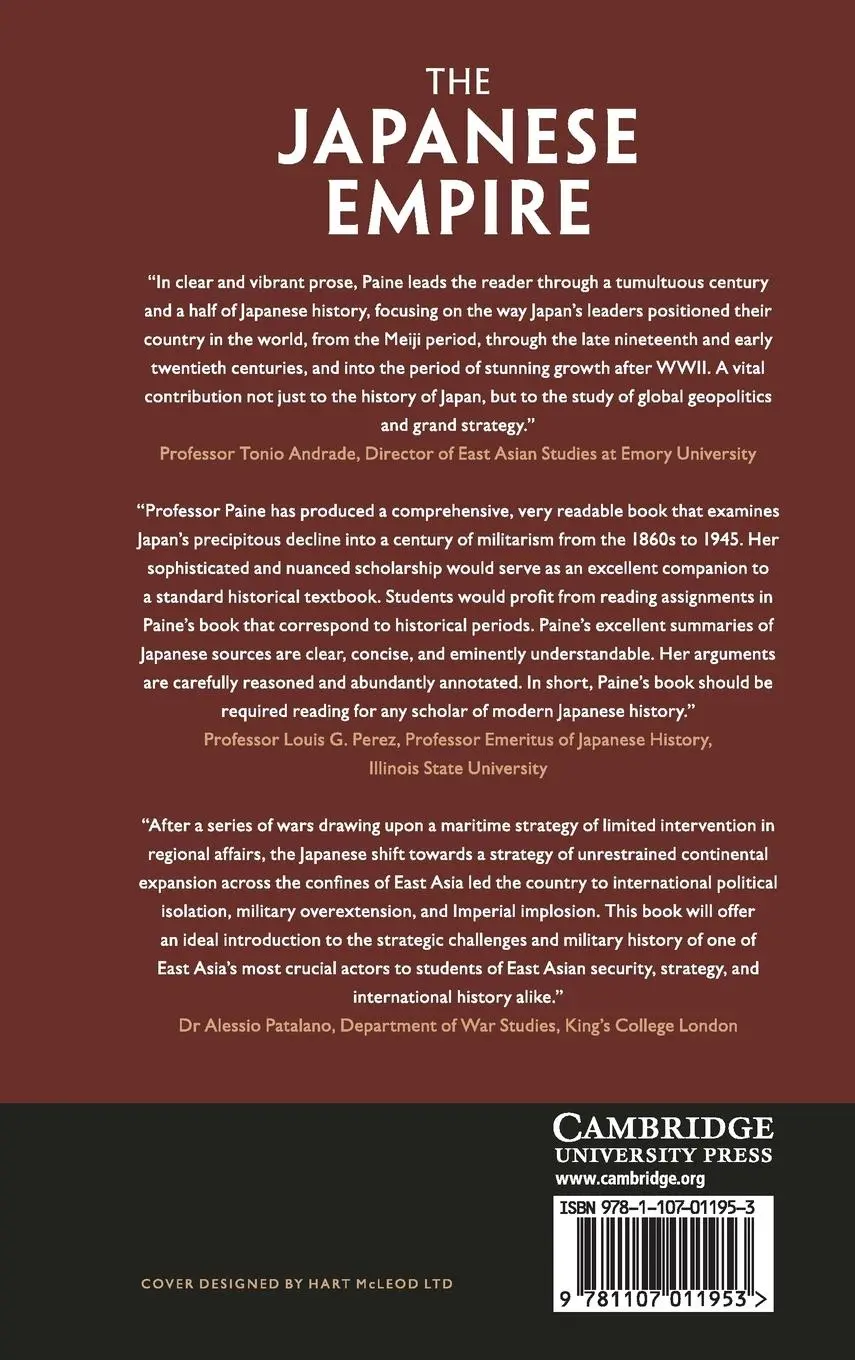 Rückseite: 9781107011953 | The Japanese Empire | S. C. M. Paine | Buch | Englisch | 2019