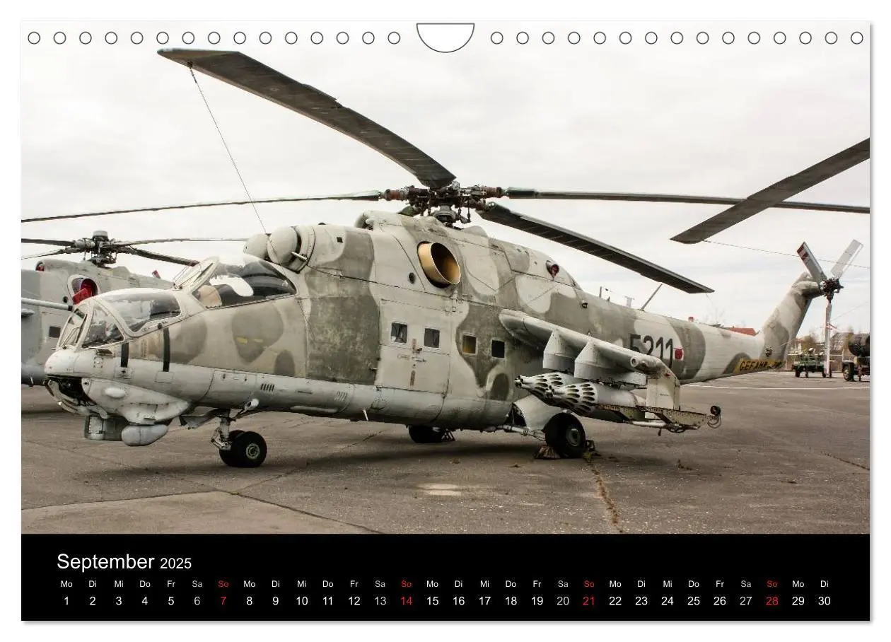 Bild: 9783435501953 | Hubschrauber und Kampfflugzeuge der NVA (Wandkalender 2025 DIN A4...
