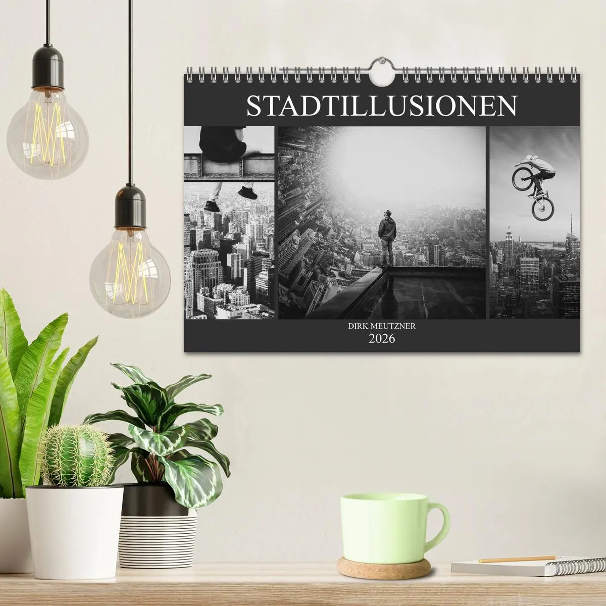 Bild: 9783457901953 | Stadtillusionen (Wandkalender 2026 DIN A4 quer), CALVENDO...