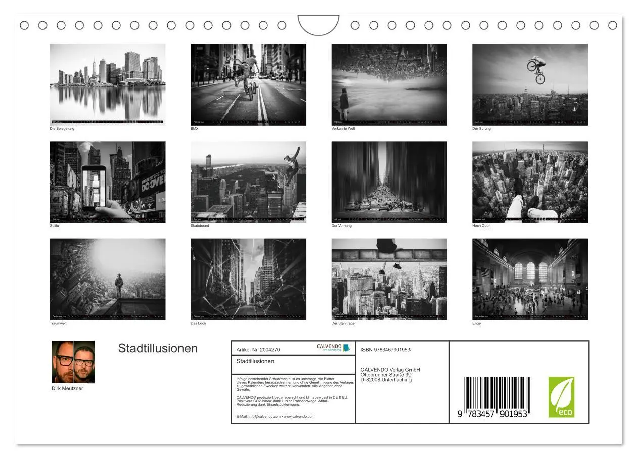 Bild: 9783457901953 | Stadtillusionen (Wandkalender 2026 DIN A4 quer), CALVENDO...
