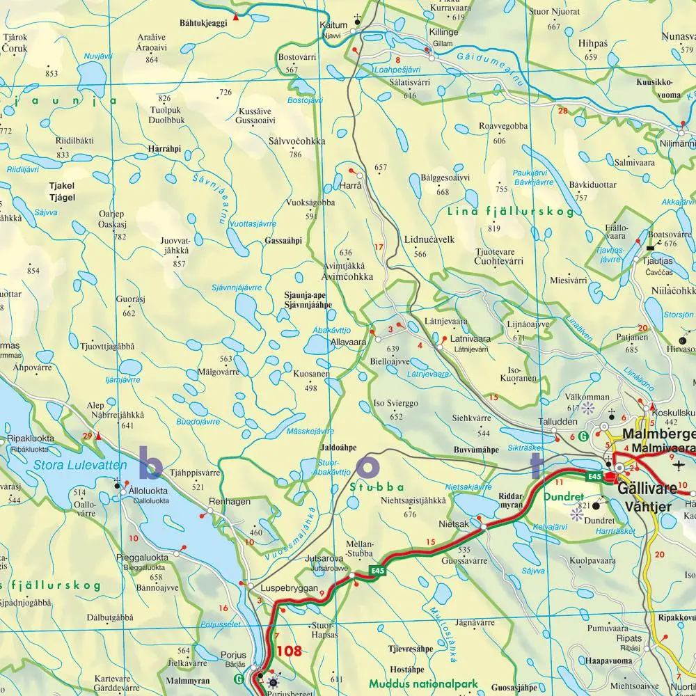 Bild: 9783707921953 | Schweden Nord, Straßenkarte 1:400.000, freytag &amp; berndt | Berndt