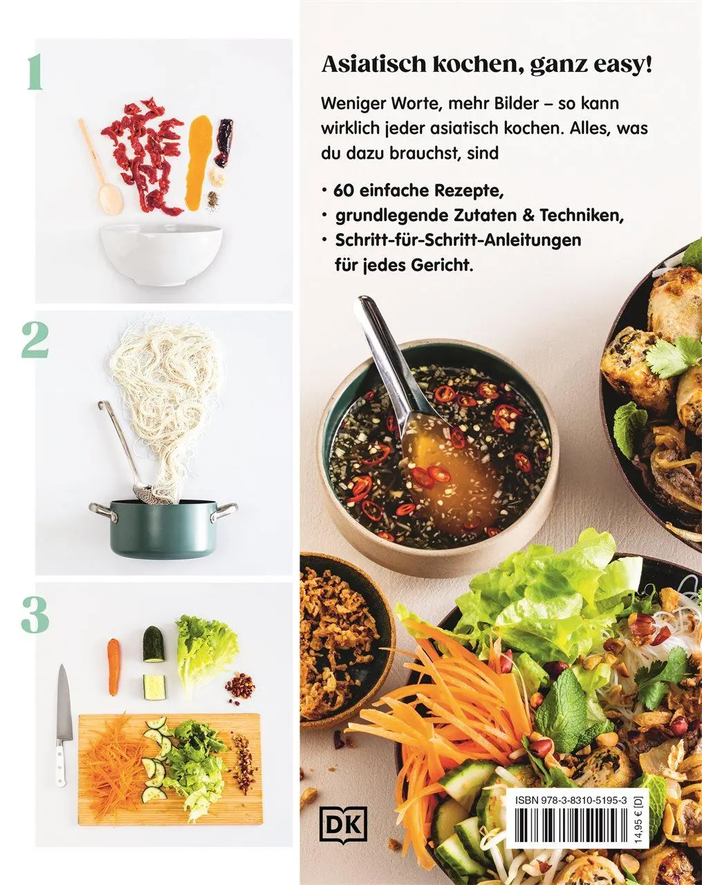 Rückseite: 9783831051953 | Cook it! Asien | Orathay Souksisavanh | Buch | Cook it | 156 S. | 2025