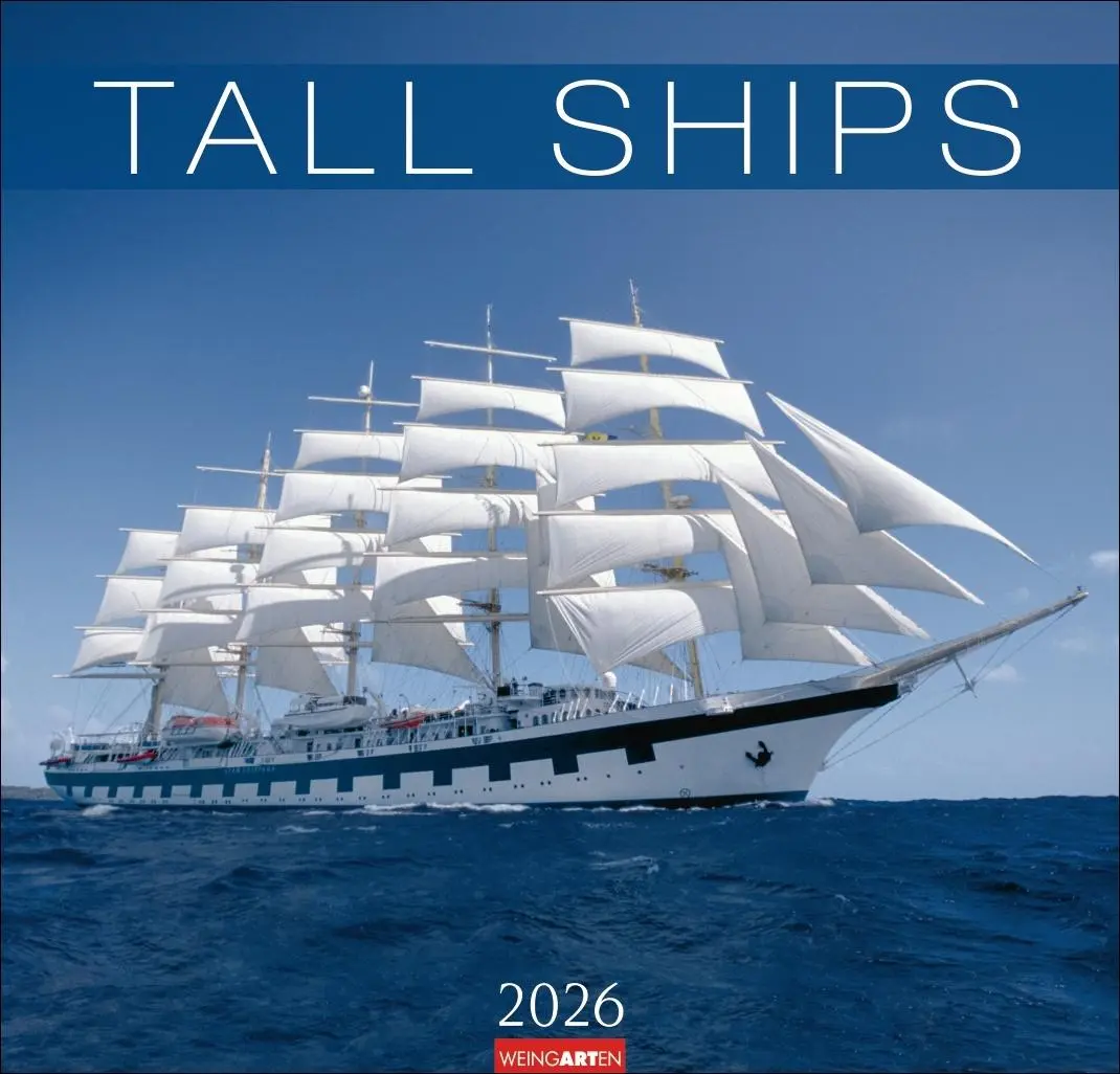 Cover: 9783839901953 | Tall Ships Kalender 2026 | Weingarten | Kalender | Spiralbindung