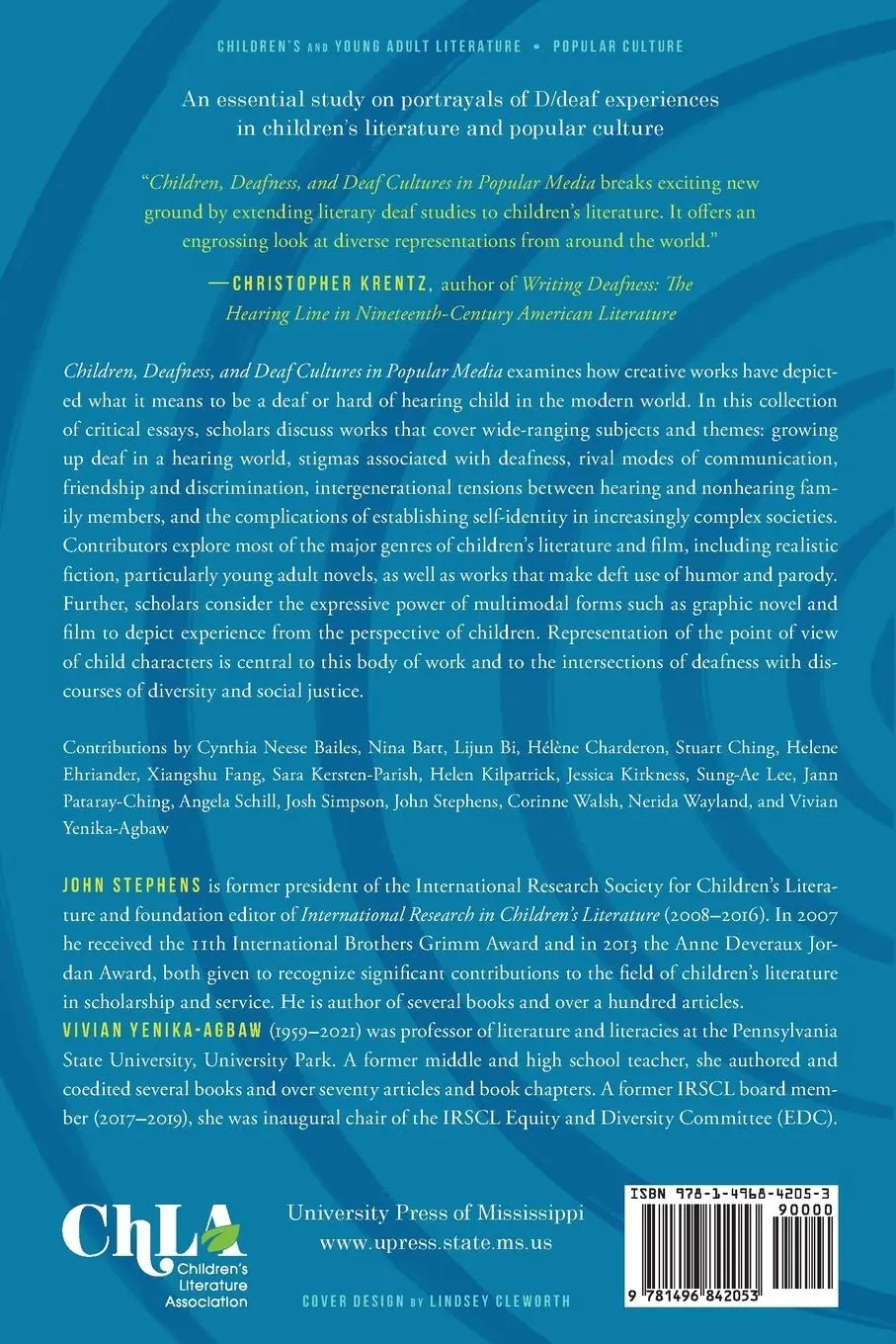 Rückseite: 9781496842053 | Children, Deafness, and Deaf Cultures in Popular Media | John Stephens
