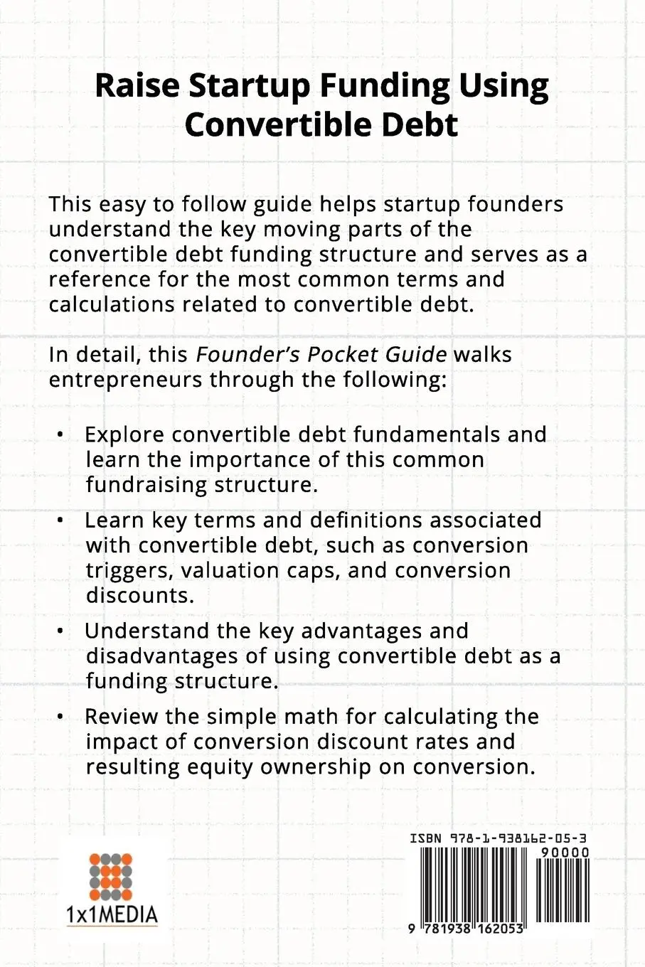 Rückseite: 9781938162053 | Founder's Pocket Guide | Convertible Debt | Stephen R. Poland | Buch
