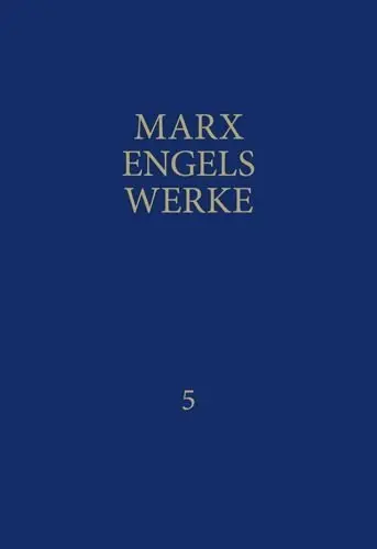 Cover: 9783320002053 | MEW / Marx-Engels-Werke Band 5 | März - November 1848 | Marx (u. a.)
