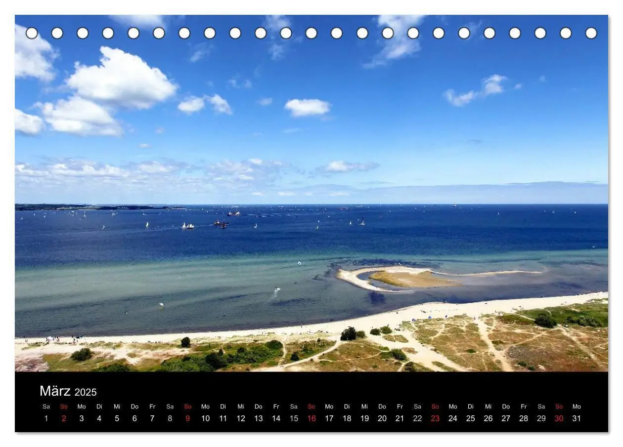 Bild: 9783435492053 | Malerische Kieler Förde (Tischkalender 2025 DIN A5 quer), CALVENDO...
