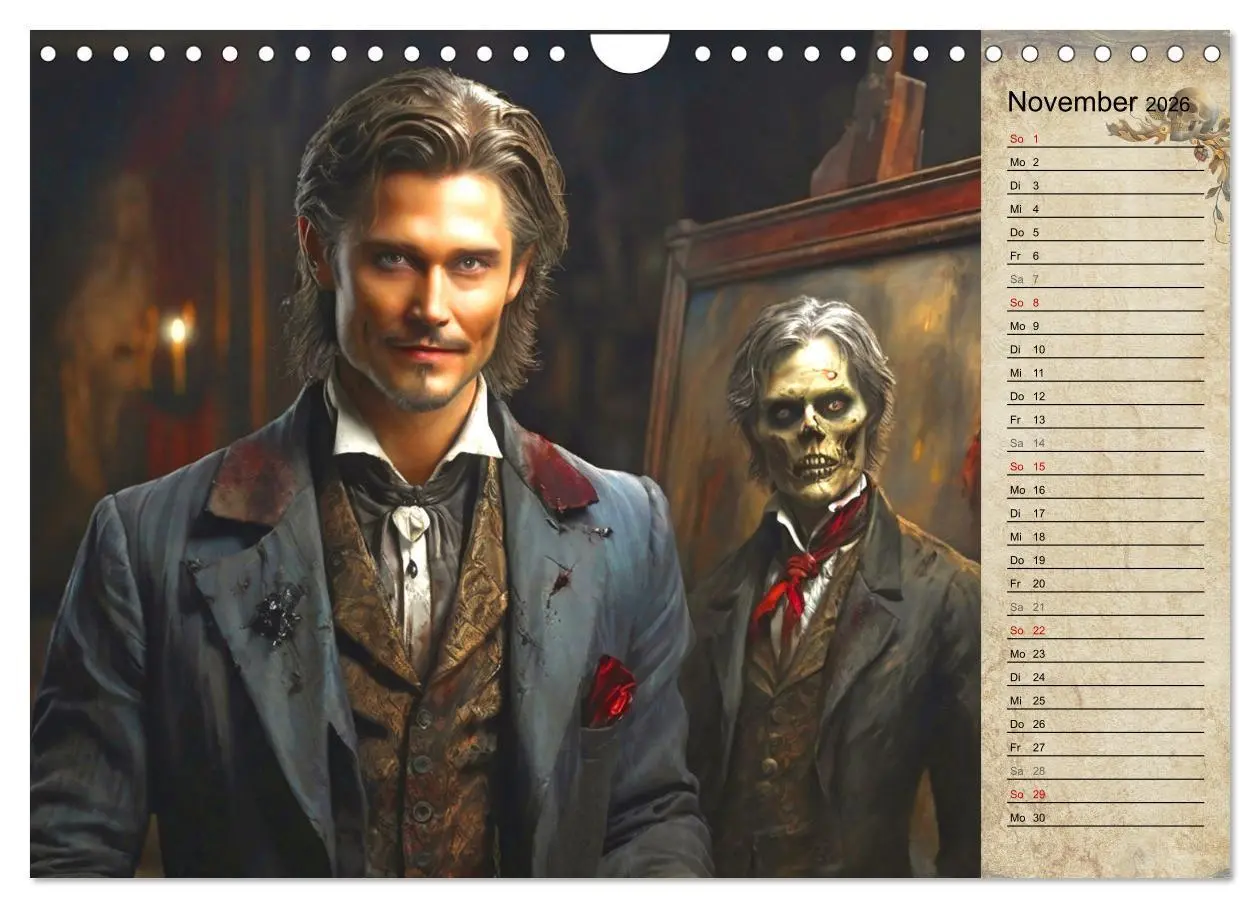 Bild: 9783457342053 | Viktorianische Schrecken (Wandkalender 2026 DIN A4 quer), CALVENDO...