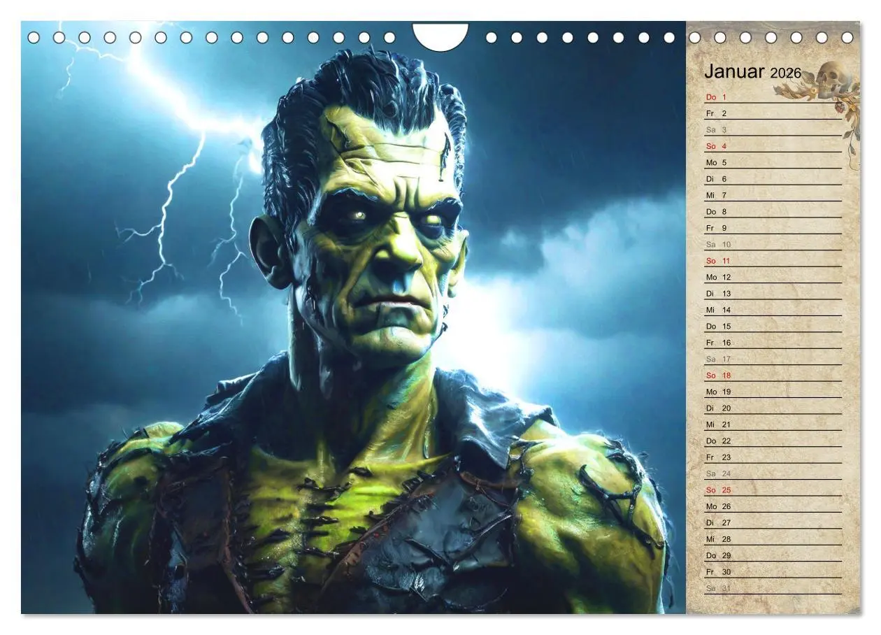 Bild: 9783457342053 | Viktorianische Schrecken (Wandkalender 2026 DIN A4 quer), CALVENDO...
