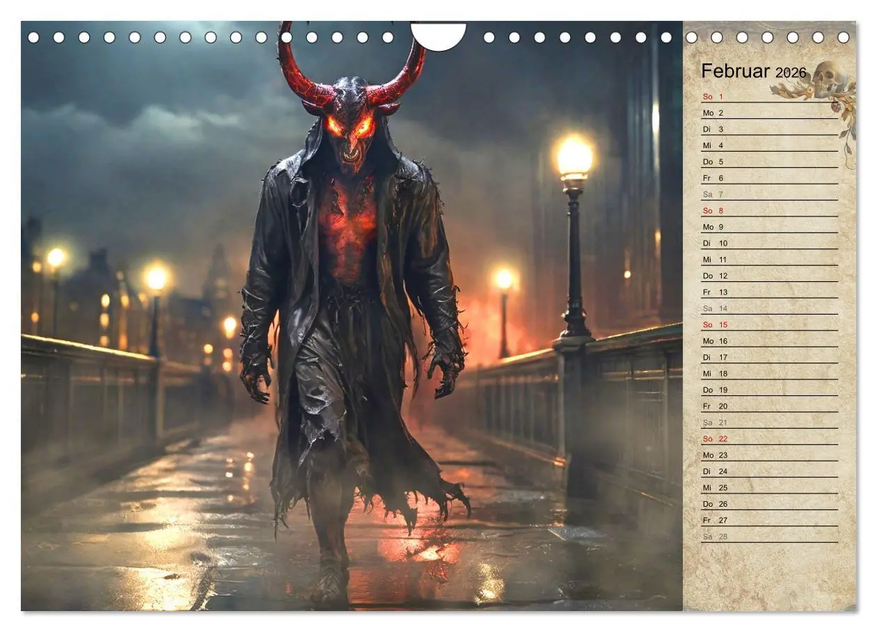 Bild: 9783457342053 | Viktorianische Schrecken (Wandkalender 2026 DIN A4 quer), CALVENDO...