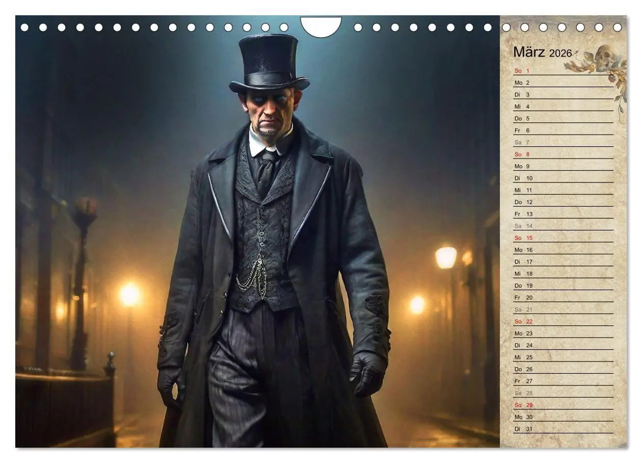 Bild: 9783457342053 | Viktorianische Schrecken (Wandkalender 2026 DIN A4 quer), CALVENDO...