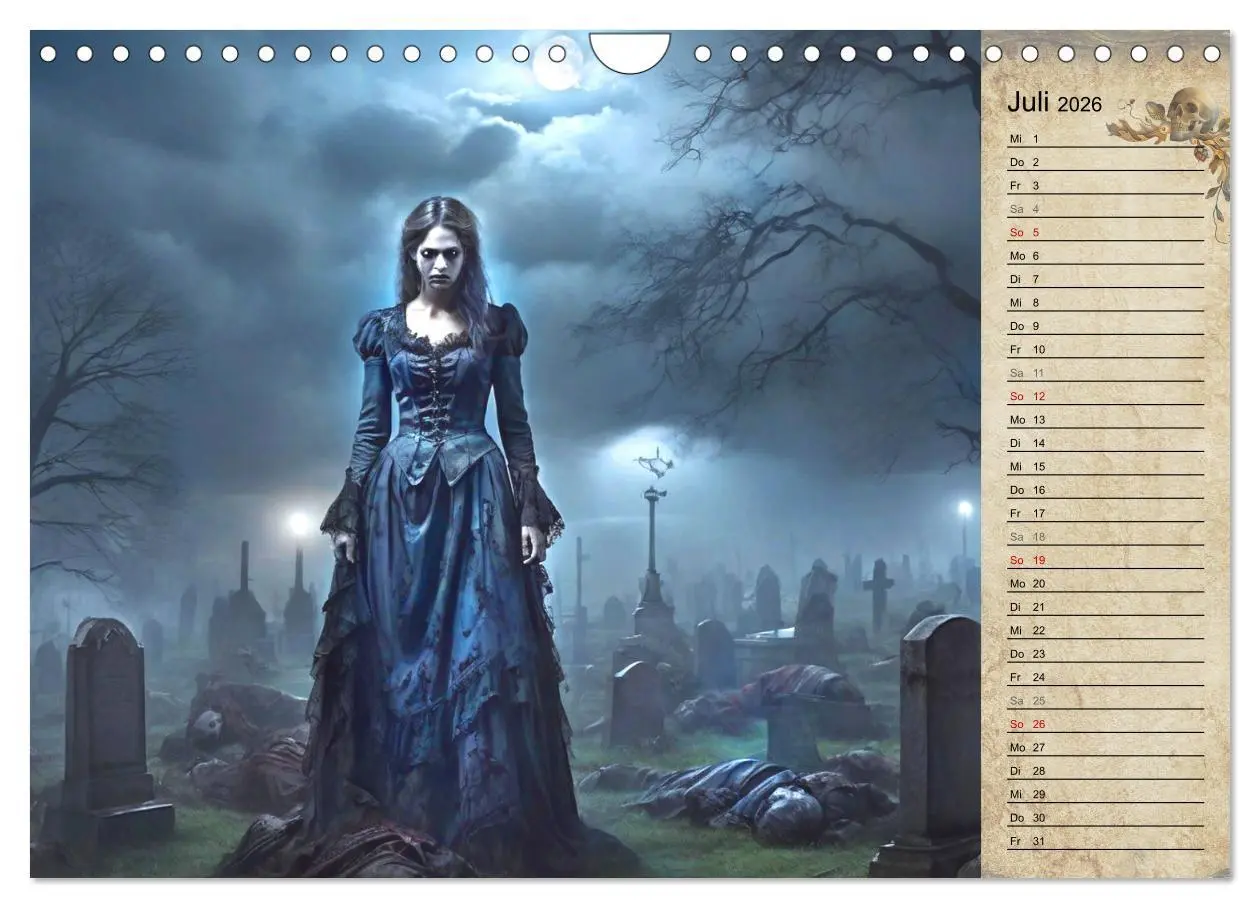 Bild: 9783457342053 | Viktorianische Schrecken (Wandkalender 2026 DIN A4 quer), CALVENDO...