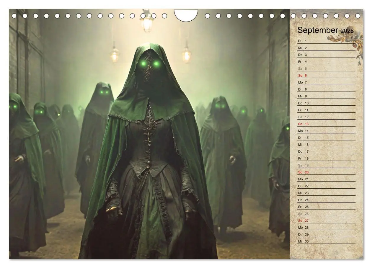 Bild: 9783457342053 | Viktorianische Schrecken (Wandkalender 2026 DIN A4 quer), CALVENDO...