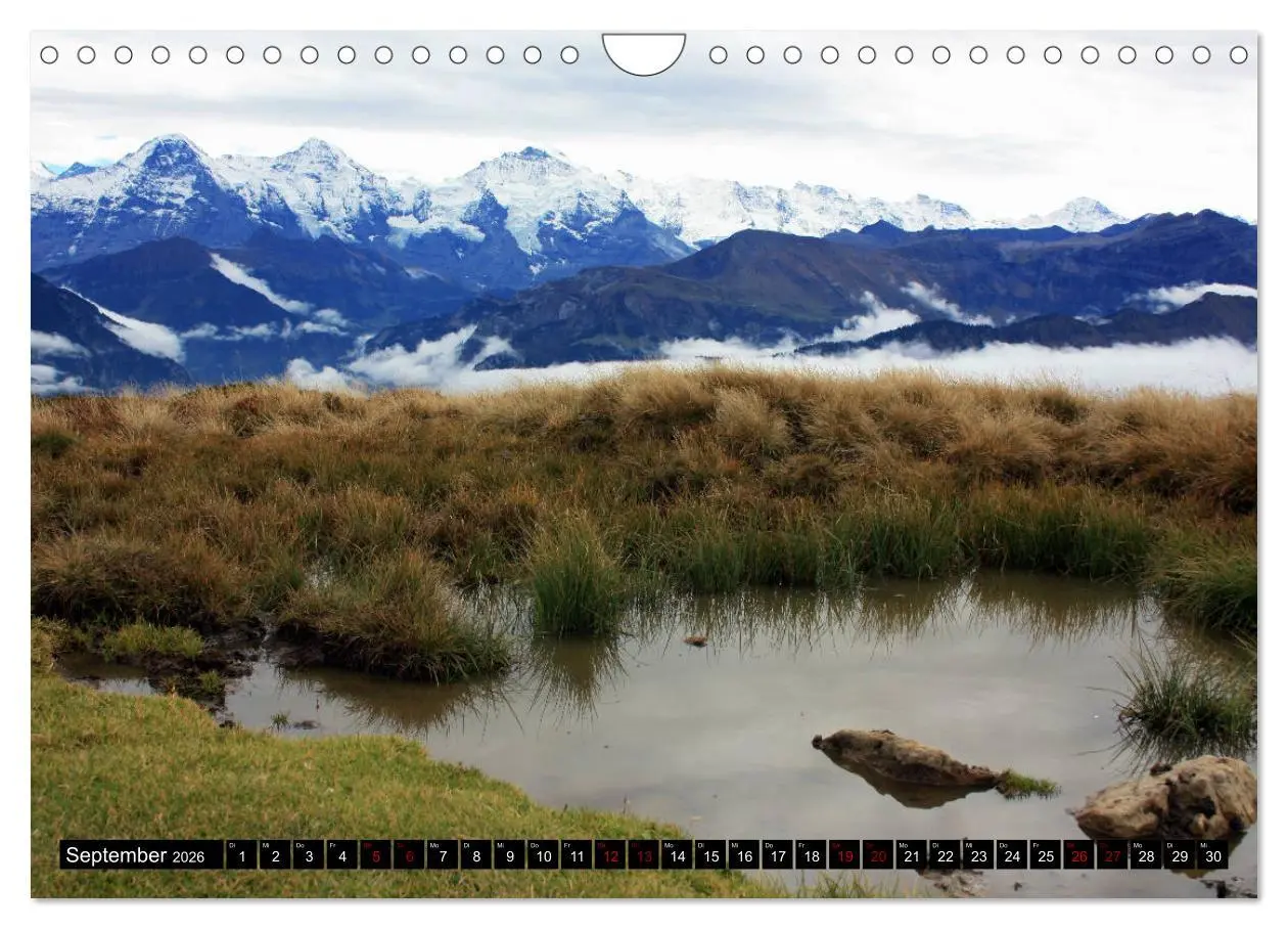 Bild: 9783457892053 | Eiger, Mönch und Jungfrau 2026 (Wandkalender 2026 DIN A4 quer),...
