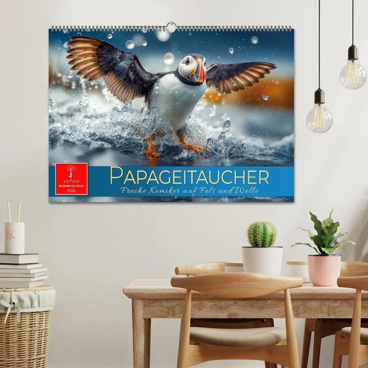 Bild: 9783516672053 | Papageitaucher - Freche Komiker auf Fels und Welle (Wandkalender...