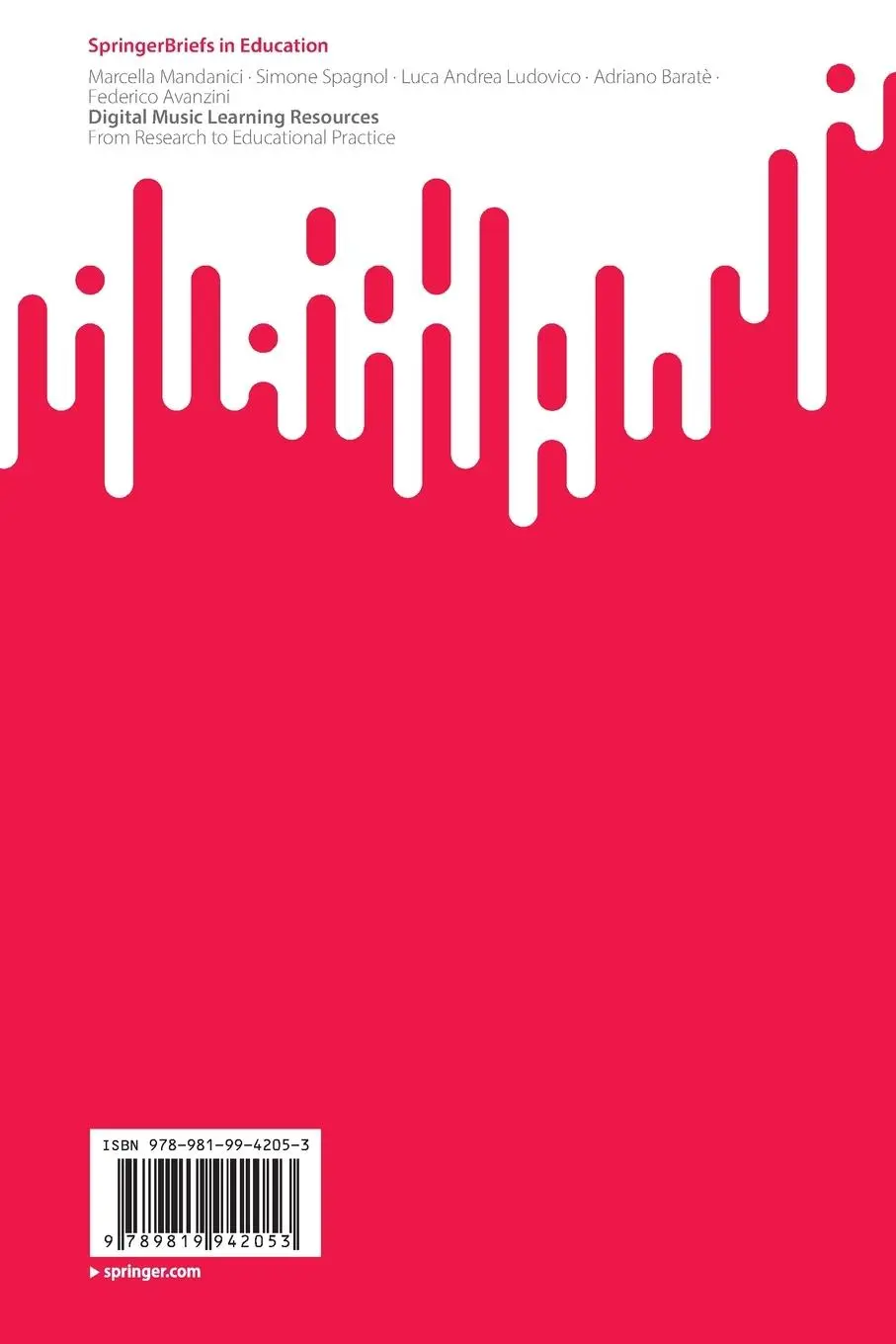 Rückseite: 9789819942053 | Digital Music Learning Resources | Marcella Mandanici (u. a.) | Buch