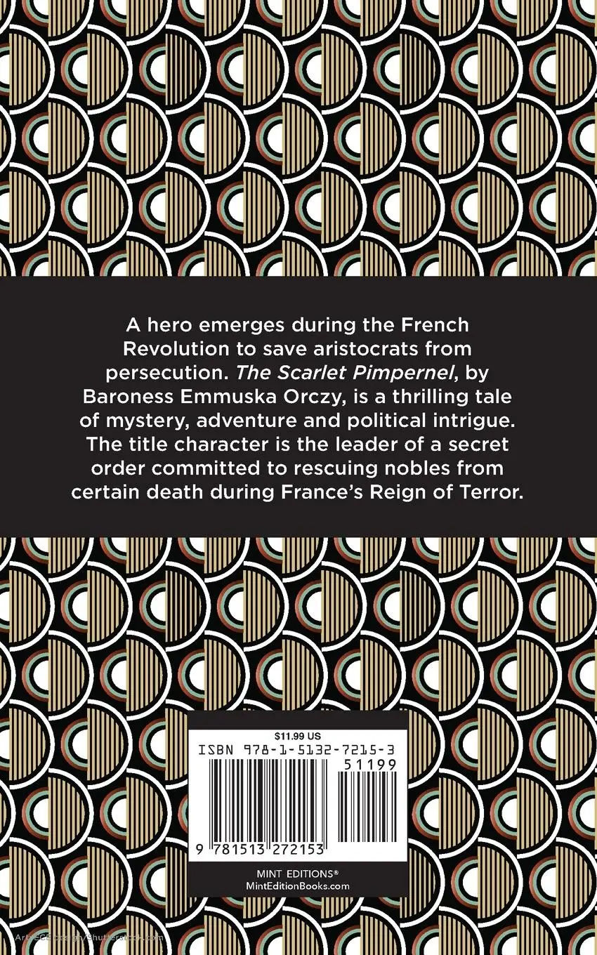 Rückseite: 9781513272153 | The Scarlet Pimpernel | Emmuska Orczy | Taschenbuch | Englisch | 2021