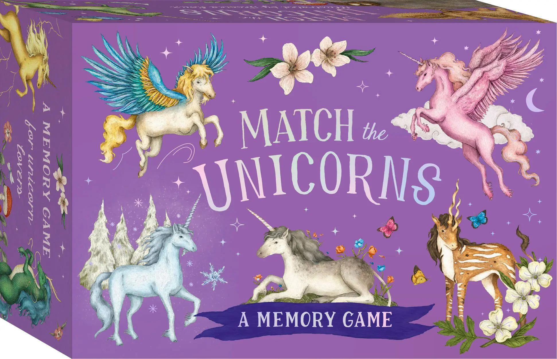 Cover: 9781805702153 | Match the Unicorns | A Memory Game | Emily Hawkins | Spiel | Englisch