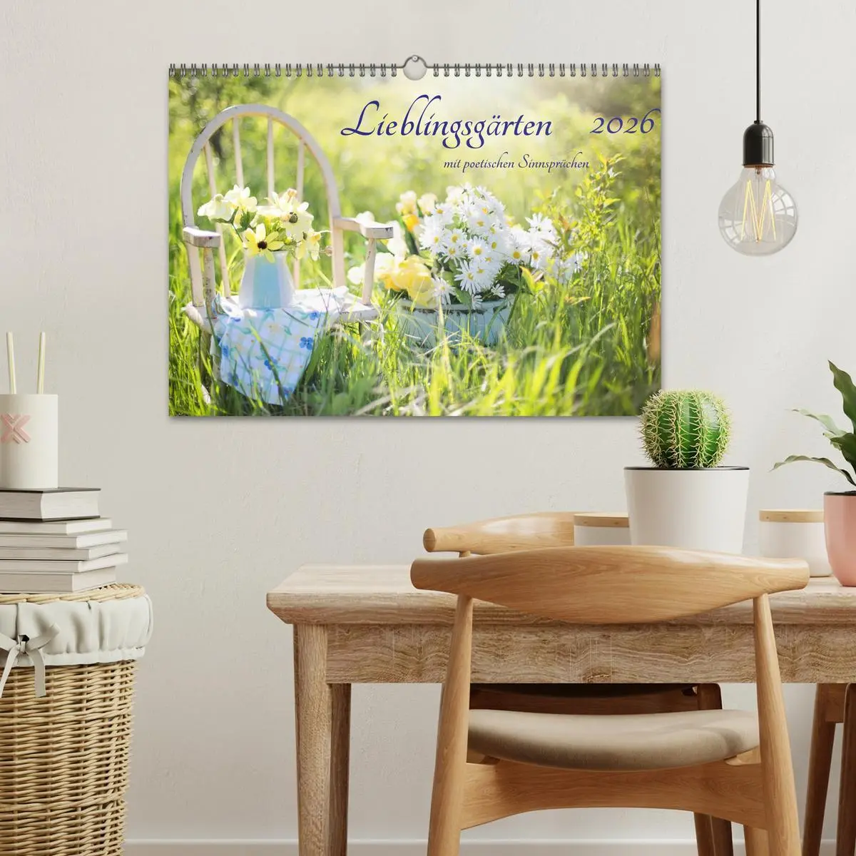 Bild: 9783457572153 | Lieblingsgärten mit poetischen Sinnsprüchen (Wandkalender 2026 DIN...